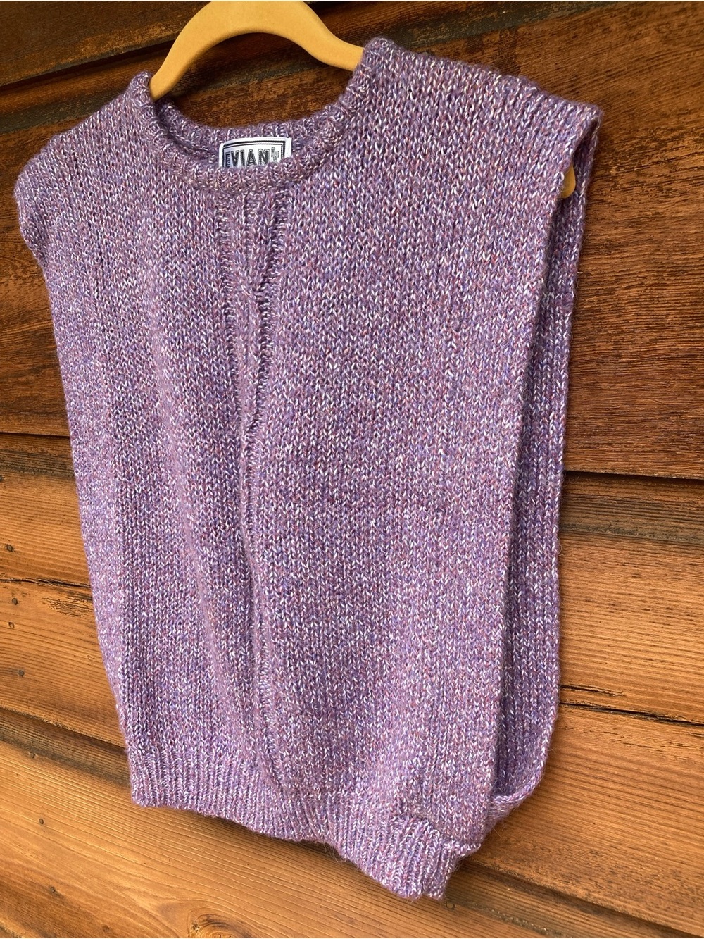Knit Top/Vest Sleeveless Sweater Crewneck Small